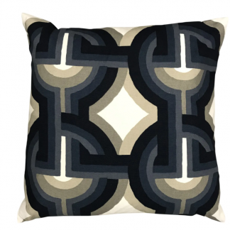 Contemporary Blue Pillow