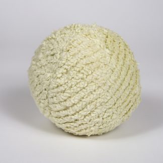 Small Chenille Ball Pillow